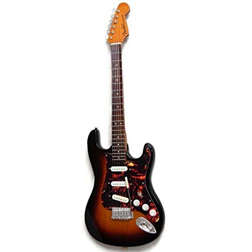 AXE HEAVEN Mini Sunburst Fender Strat Guitar Tortoise Pickguard Model