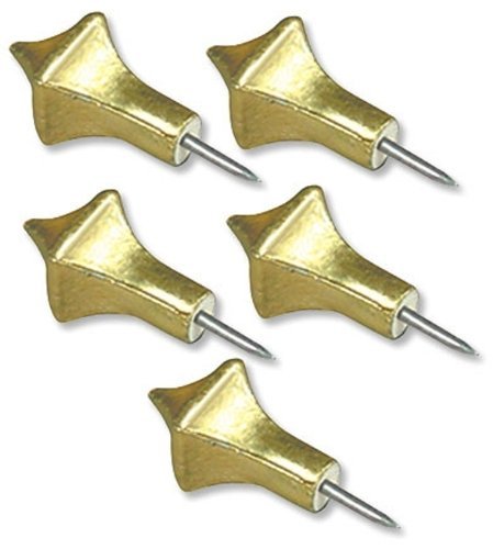 Christian Brands Easter Vigil Service Accessory Pack of 5 Gold Nails for Cross on Paschal Candle