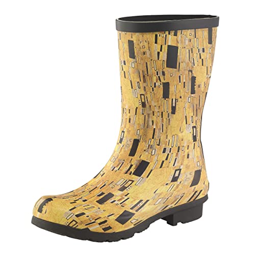 GALLERIA ENTERPRISES, INC. Klimt The Kiss Mid-Calf Rain Boot
