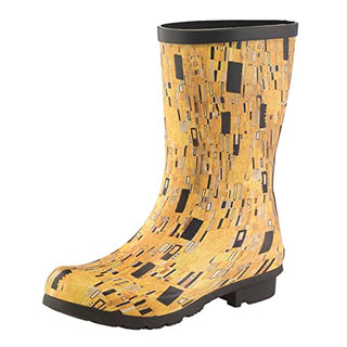 GALLERIA ENTERPRISES, INC. Klimt The Kiss Mid-Calf Rain Boot