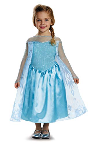 Disguise Frozen Elsa Classic Toddler Costume 2T Blue