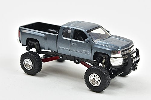 New Ray Toys Silverado 2500 Hd Die Cast Chevrolet with Suspension 1/32¬∞ 54526 Blue