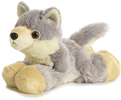 Aurora WOOLSEY Wolf Mini Flopsie 8" Plush Beanbag