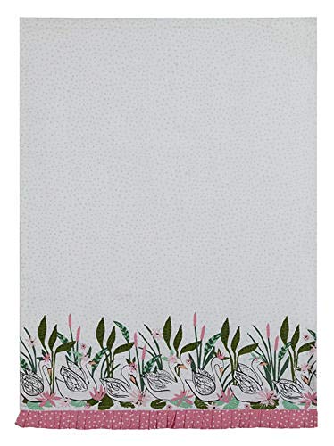 Peking Handicraft 04IP83C Swan Lake Kitchen Towel, 25-inch Length, Cotton