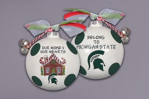 Magnolia Lane Michigan State GB House Ornament