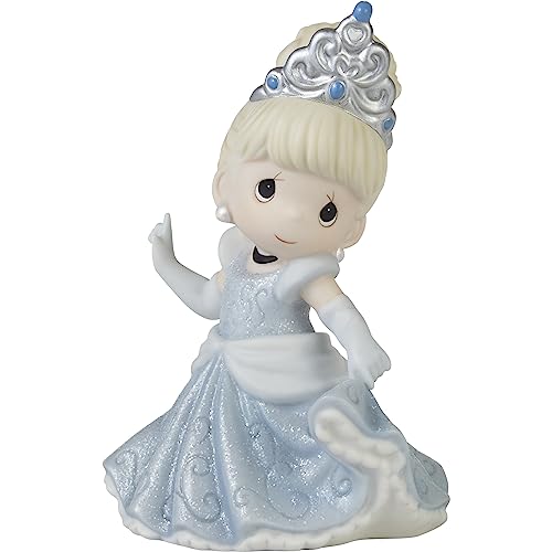 Precious Moments 231025 Happily Ever After Disney Cinderella Bisque Porcelain Figurine