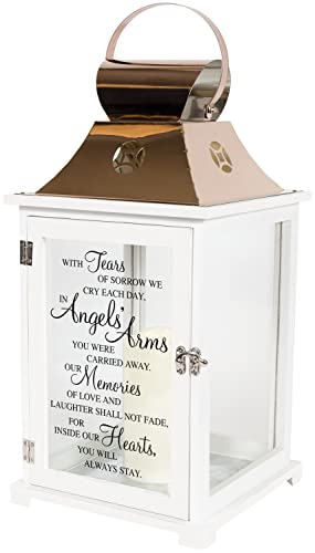 Carson Home Accents in Our Hearts Lantern, 18.50-Inch Height