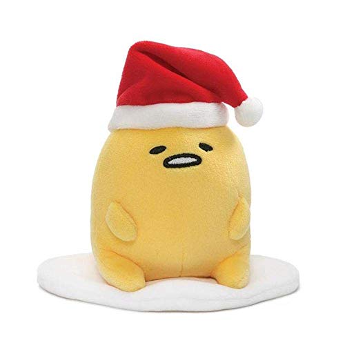 Gund Gudetama Santa Hat, 5"