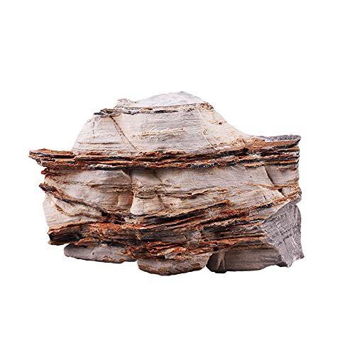 Lifegard Aquatics Lifegard Crema Textured Pagoda Aquarium Stone Small Size Stone 42 Lbs Case Qty