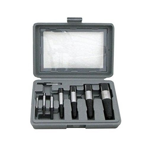 EZ Travel Distribution 8 Piece Easy Out Reverse Drill Bits