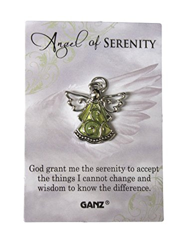 Ganz Pin - Angel of Serenity "God grant me the serenity to accept the things I cannot change and wisdom to know the difference."