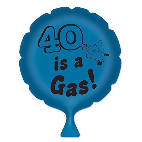 Beistle 40 Is A Gas! Blue Whoopee Cushion