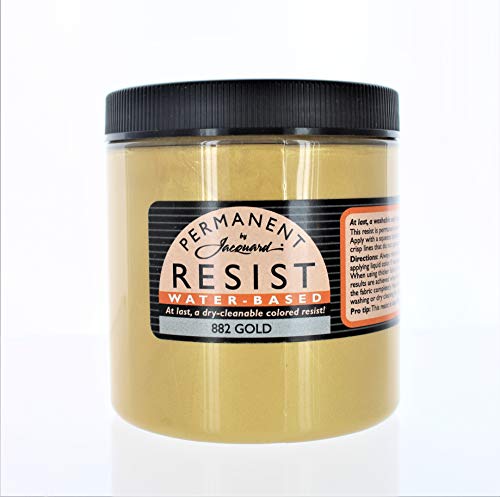 Jacquard Water Based Metallic Resist 8 oz - Gold