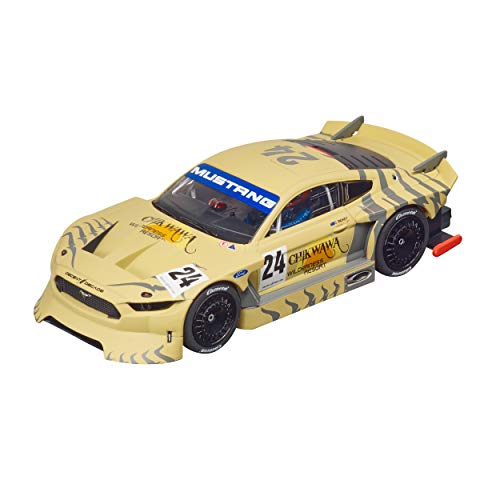 Carrera 27668 Ford Mustang GTY No.24 1:32 Scale Analog Slot Car Racing Vehicle for Carrera Evolution Slot Car Race Tracks