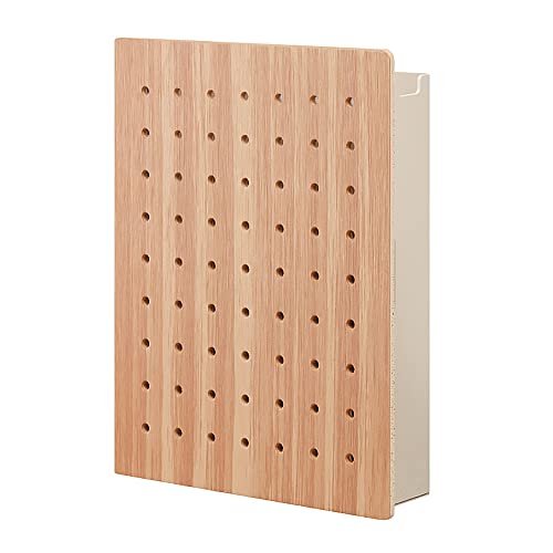 „Ç≠„É≥„Ç∞„Ç∏„É†(Kingjim) King Jim PGH200 Nachi Harpeggi Storage Box with Perforated Board, Size M, Natural