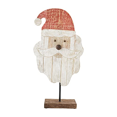 Mud Pie Large Santa Table Sitter, 21 1/2-inch