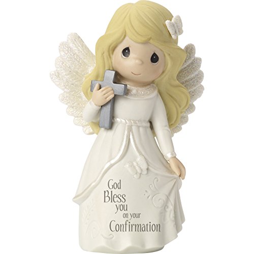 Precious Moments Confirmation Angel Bisque Porcelain Figurine 163052