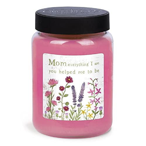 Crossroads FCR-39855 Mom Fresh Cut Roses Jar Candle, 26 oz