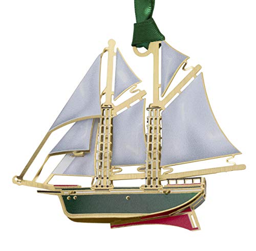 Beacon Design 3D Schooner Ornament