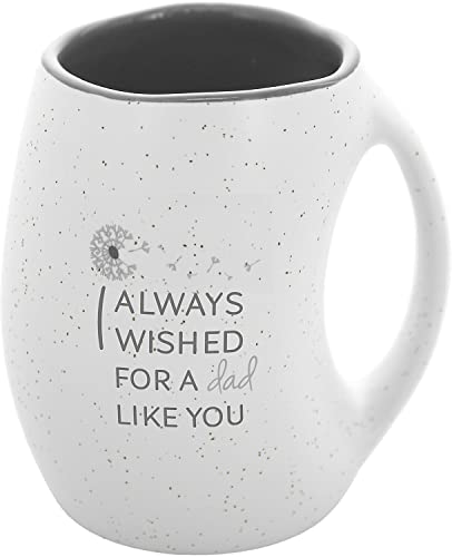 Pavilion - I Always Wished For A Dad Like You 16 ounce Large Coffee Cup - Huggable Hand Warming Mug, Fathers Day Gift For Dad, Dad Mug, 1 Count (Pack of 1) 3.75‚Äö√Ñ√π x 5‚Äö√Ñ√π