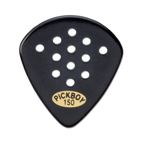 Osiamo Pickboy Pos-a-Grip, Jazz, Black, Cellulose, 1.50mm, 10 picks