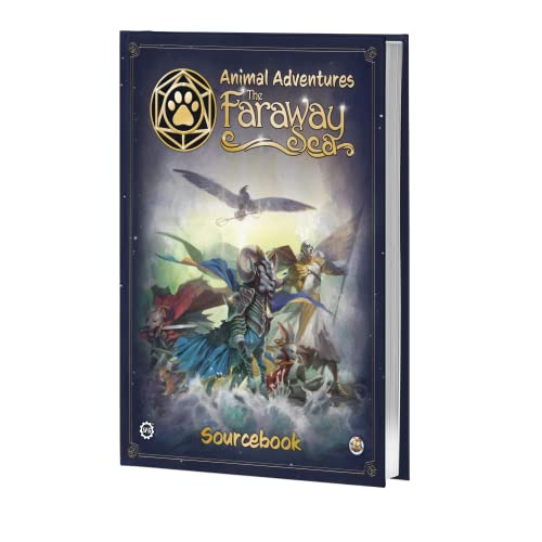 Steamforged Games Animal Adventures: The Faraway Sea (Core Book) by Steamforged Games ‚Äì D&D Books ‚Äì Games for Adults and Kids ‚Äì Tabletop RPG DND - Compatible with D&D 5e