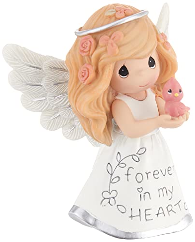 Precious Moments Inspirational Angels Forever in My Heart Resin 183428 Figurine One Size Multi