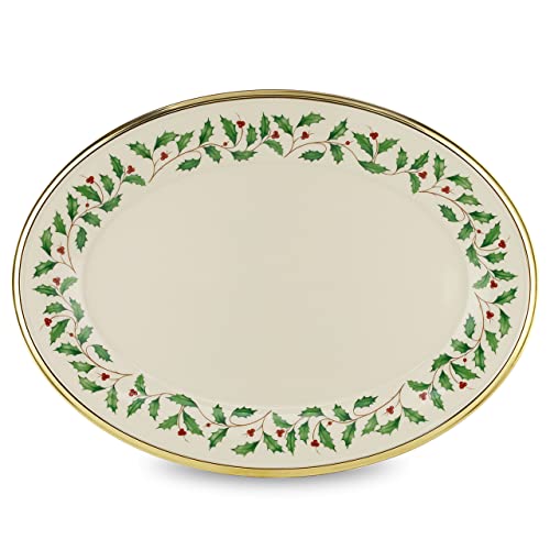 Lenox Holiday 16" Oval Platter