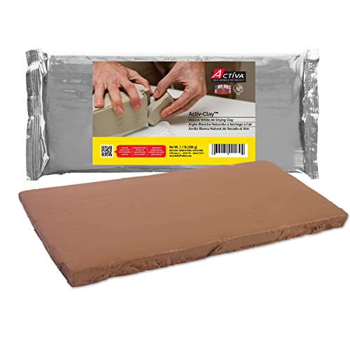 ACT√çVA Products Activ-Clay, air dry, 1 pound Terra Cotta