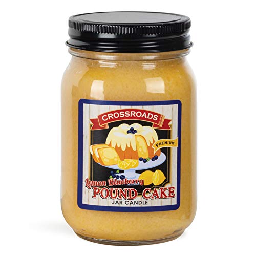 Crossroads LBPP Lemon Blueberry Pound Cake - Pint (12 oz.) Jar