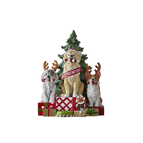 RAZ Imports 2021 Best in Show 10" Holiday Best in Show Figurine