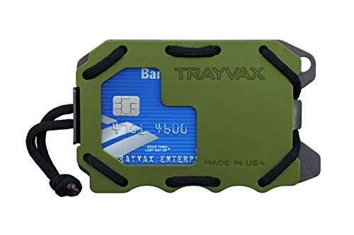 Trayvax Original 2.0 Metal Wallet (OD Green)