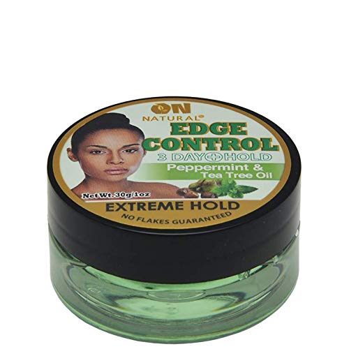 R&R Corp. On Natural Edge Control Extreme Hold-Peppermint and Tea Tree Oil (1oz)