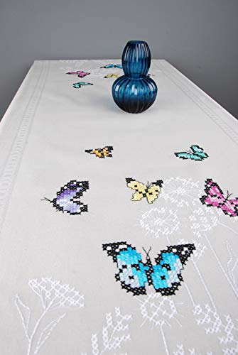 VERVACO (3PL) Stamped Cross Stitch, Butterfly Dance