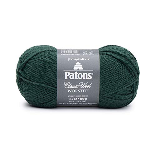 Spinrite Yarns (CA) Patons Classic Wool Yarn, Pine