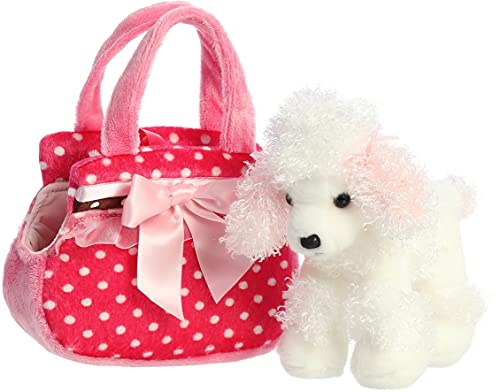 Aurora Plush Fancy Pals Pet Carrier Fancy Pink Polka Dot