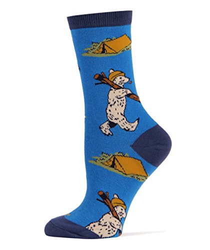 Oooh Yeah Socks Womens Novelty Funny Crew Socks Polar Beer
