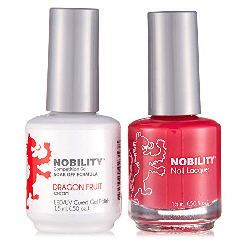 Lechat Nobility ‚Äì Gel Polish & Nail Lacquer Set - Collection 2-5oz (Dragon Fruit NBCS035)