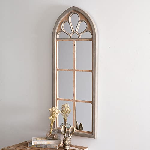 CTW Home Collection 530497 Cathedral Window Accent Mirror, 40-inch Height