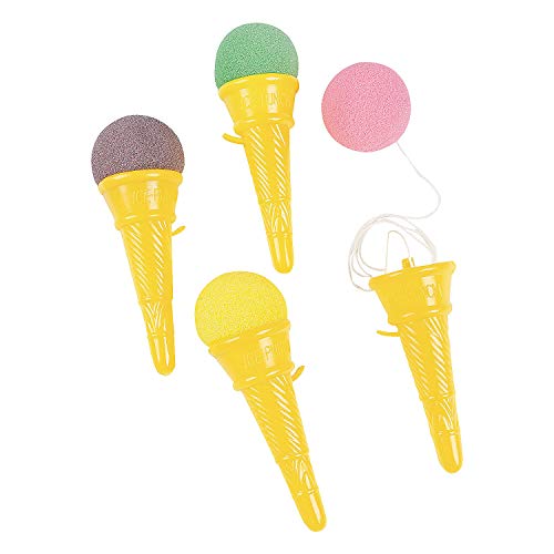 Fun Express ICE Cream Cone Shooters - Toys - 12 Pieces