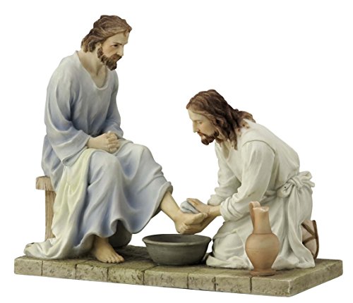 Unicorn Studio 8.5 Inch Jesus Washing His Disciple&