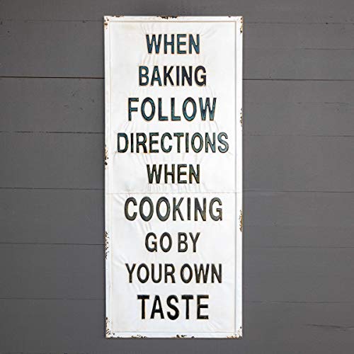 Park Hill Collection Metal Cooking Sign