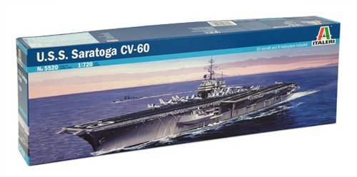 MRC Italeri 5520S USS Saratoga CV-60