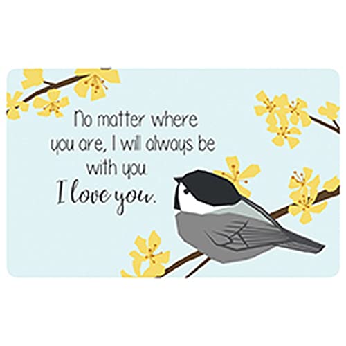Carson Home 24377 I Love You Wallet Reminder, 3.38-inch Width, Metal