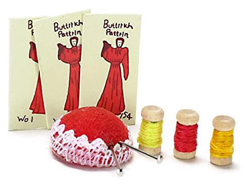 Aztec Imports Dollhouse Miniature Sewing Kit