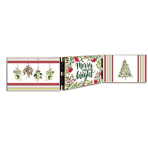 Lang Companies, Christmas Greens Tri-Fold Sign