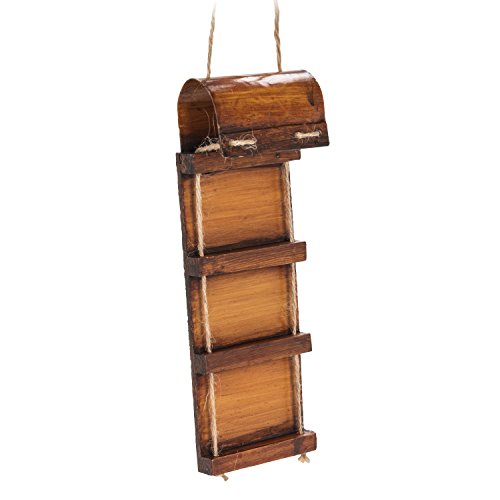 Abbott Collection  27-LODGE/6476 Long Toboggan Ornament-7" H, 1 EA, Multi-Color