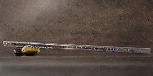 Hall Crystal Flutes 12105 - Inline Glass Flute in Eb - Taj Mahal