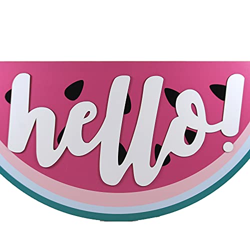 Valyria LLC Transpac A6666 MDF Dimensional Watermelon Decor