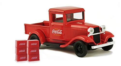 Motor City Classics Coca-Cola 1/43 1934 Ford Model A Pickup with 6 Bottle Cartons